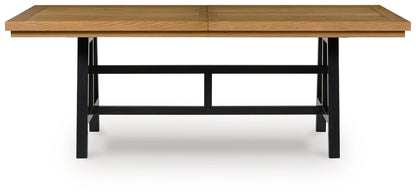 Galliden RECT Dining Room EXT Table