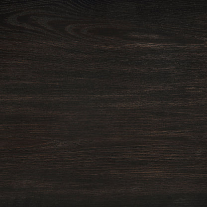 Leandro 60-inch Round Dining Table Burnished Black