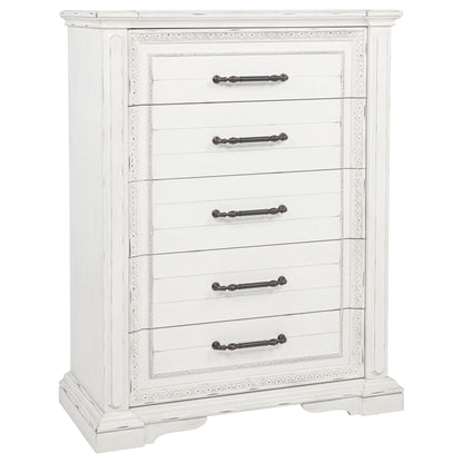 McKinney 5-piece California King Bedroom Set Vintage White