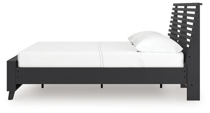 Danziar Full Slat Panel Bed