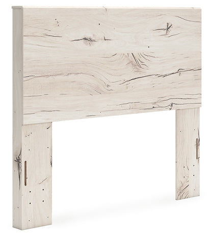 Full Panel Headboard with Mirrored Dresser, Chest and Nightstand