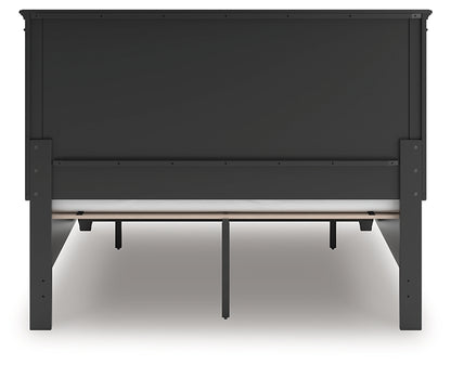Lanolee Queen Panel Storage Bed