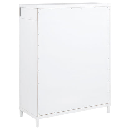 Gracemont 5-piece California King Bedroom Set White