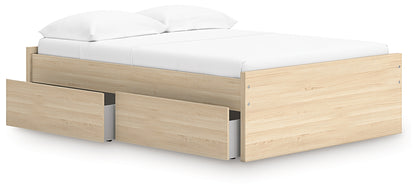 Onita Full Platform Bed with 1 Side Storage