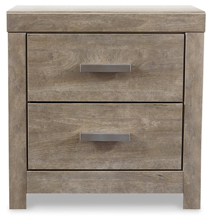 Culverbach Queen Panel Bed with Mirrored Dresser, Chest and Nightstand