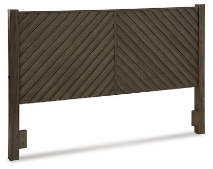 Arkenton King Panel Bed with Mirrored Dresser, Chest and Nightstand
