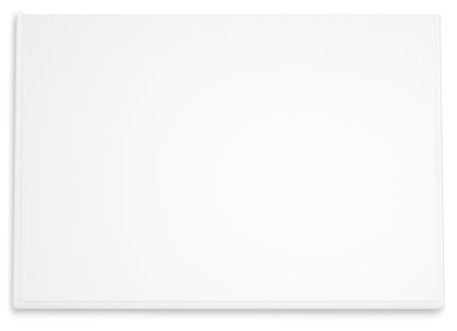 Fortman California King Panel Bed with Mirrored Dresser and Nightstand