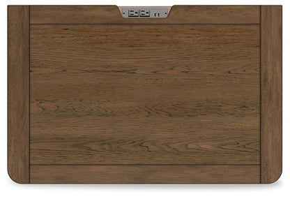 Cabalynn King Upholstered Bed with Mirrored Dresser, Chest and Nightstand