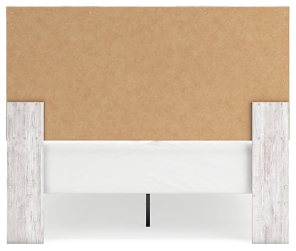 Cayboni Queen Panel Bed with Mirrored Dresser and Chest