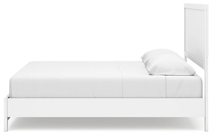 Binterglen King Panel Bed with Mirrored Dresser and Chest