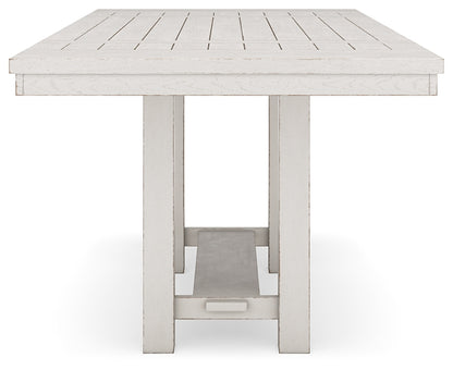 Robbinsdale Counter Height Dining Table and 8 Barstools