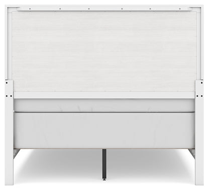 Binterglen Full Panel Bed with Mirrored Dresser, Chest and Nightstand