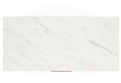 Cadmori Queen Upholstered Panel Bed with Mirrored Dresser, Chest and Nightstand