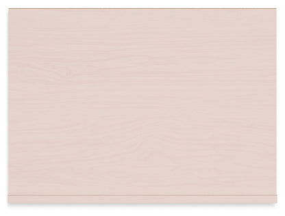 Wistenpine Full Upholstered Panel Bed with Mirrored Dresser and Nightstand