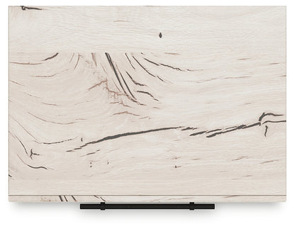 Lawroy King Panel Headboard with Mirrored Dresser and Nightstand