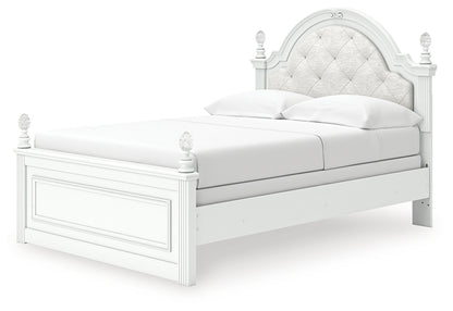 Kozlani Full Upholstered Panel Bed