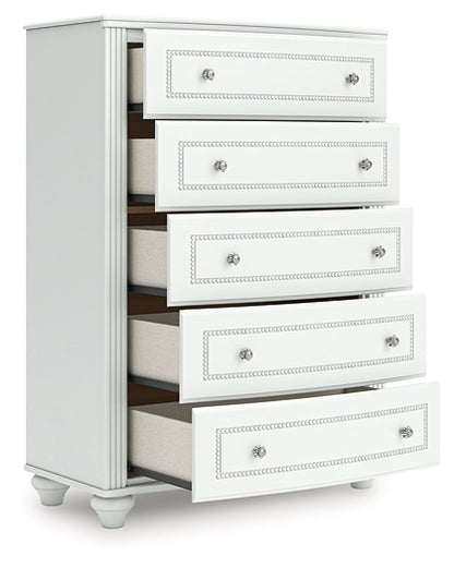 Kozlani Five Drawer Chest