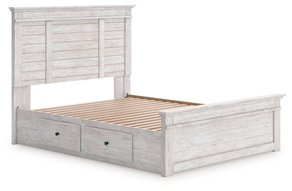 Makidern Queen Panel Storage Bed