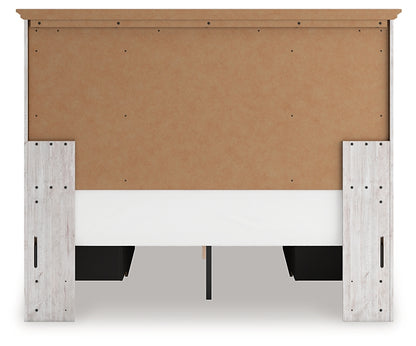 Makidern Queen Panel Storage Bed