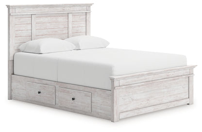 Makidern Queen Panel Storage Bed