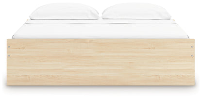 Onita King Platform Bed with 1 Side Storage