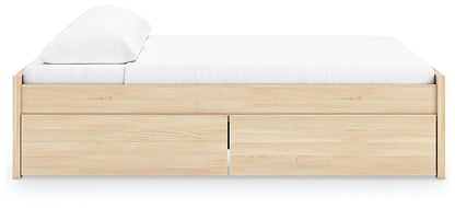 Onita King Platform Bed with 1 Side Storage