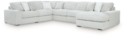 Stupendous 6-Piece Sectional with Chaise