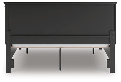 Lanolee California King Panel Storage Bed
