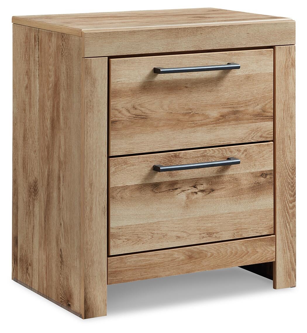 Hyanna Twin Panel Bed with 2 Side Storage, Dresser, Mirror, Chest and Nightstand
