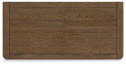 Cabalynn King Upholstered Bed with Mirrored Dresser, Chest and Nightstand