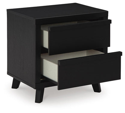 Danziar Queen Panel Headboard, Dresser, Mirror, Chest and Nightstand