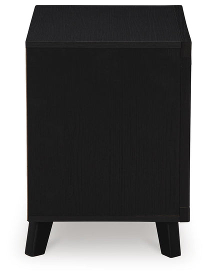 Danziar Queen Panel Headboard, Dresser, Mirror, Chest and Nightstand