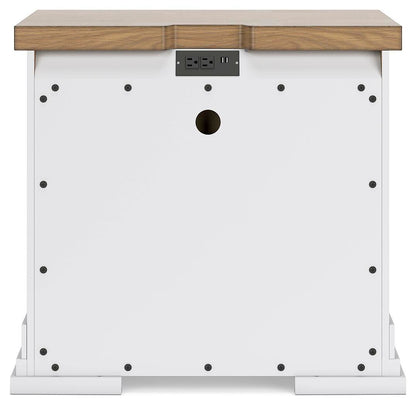 Ashbryn Queen Panel Storage Bed, Dresser, Mirror, Chest and Nightstand