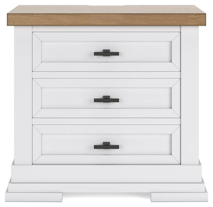 Ashbryn California King Panel Storage Bed, Dresser, Mirror, Chest and Nightstand