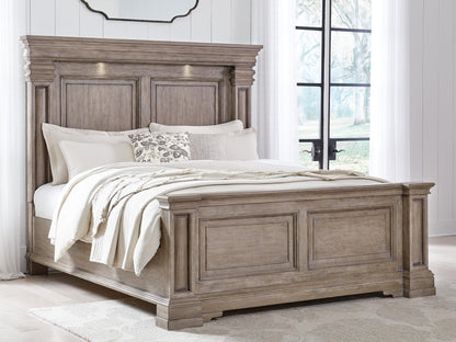 Blairhurst King Panel Bed, Dresser, Mirror, Chest and Nightstand