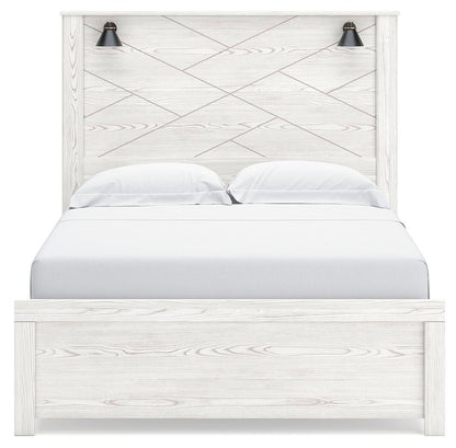 Gerridan Queen Panel Bed, Dresser, Mirror, Chest and Nightstand