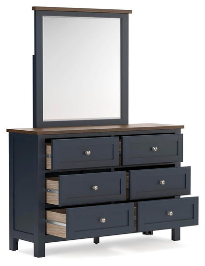 Landocken Full Panel Bed, Dresser, Mirror, Chest and Nightstand