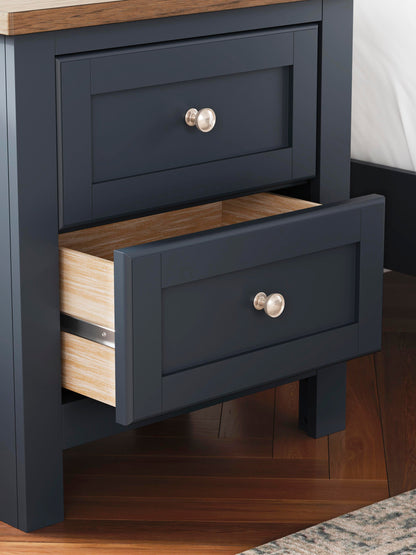 Landocken Full Panel Bed, Dresser, Mirror, Chest and Nightstand