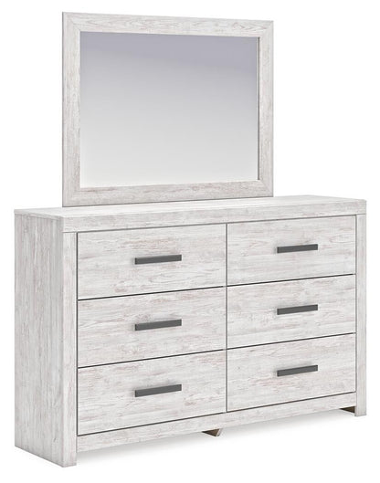 Cayboni Twin Panel Bed, Dresser, Mirror, Chest and Nightstand
