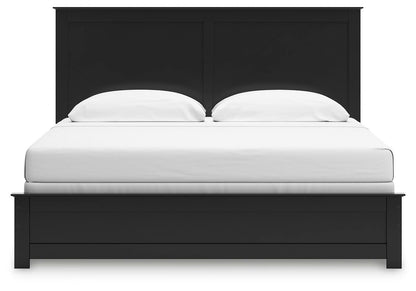 Maribel King Panel Bed, Dresser, Mirror and Nightstand