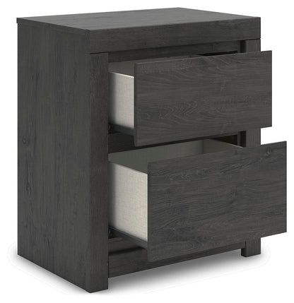 Fraluna King Panel Bed, Dresser, Mirror and Nightstand