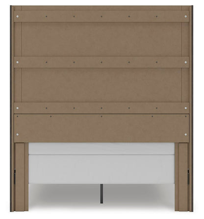 Fraluna Queen Panel Storage Bed, Dresser and Mirror