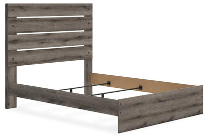 Graystorm Queen Panel Bed, Dresser, Mirror, Chest and Nightstand