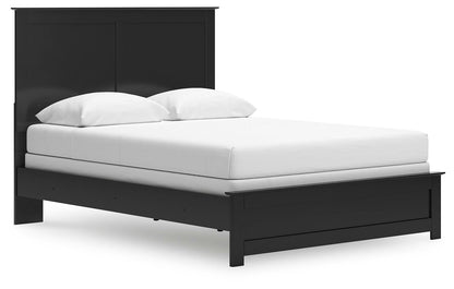 Maribel Queen Panel Bed, Dresser and Mirror