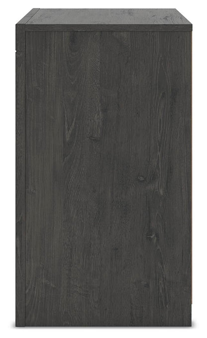 Fraluna Queen Panel Storage Bed, Dresser, Mirror, Chest and Nightstand