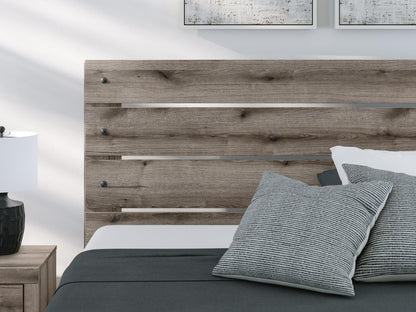 Graystorm King Panel Bed, Dresser and Mirror