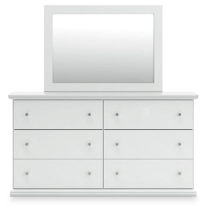 Bostwick Shoals Twin Panel Bed, Dresser, Mirror and Nightstand