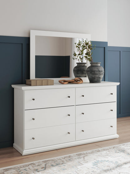 Bostwick Shoals Full Panel Bed, Dresser and Mirror