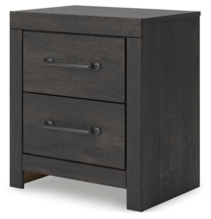 Hollivern Queen Panel Bed, Dresser, Mirror, Chest and Nightstand