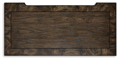Maylee King Canopy Bed, Dresser, Mirror, Chest and Nightstand